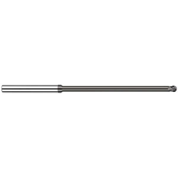 Harvey Tool End Mill - CVD Diamond - Ball, 0.0620" (1/16), Number of Flutes: 4 841862